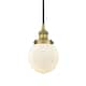 Option Brushed Brass / Matte White
