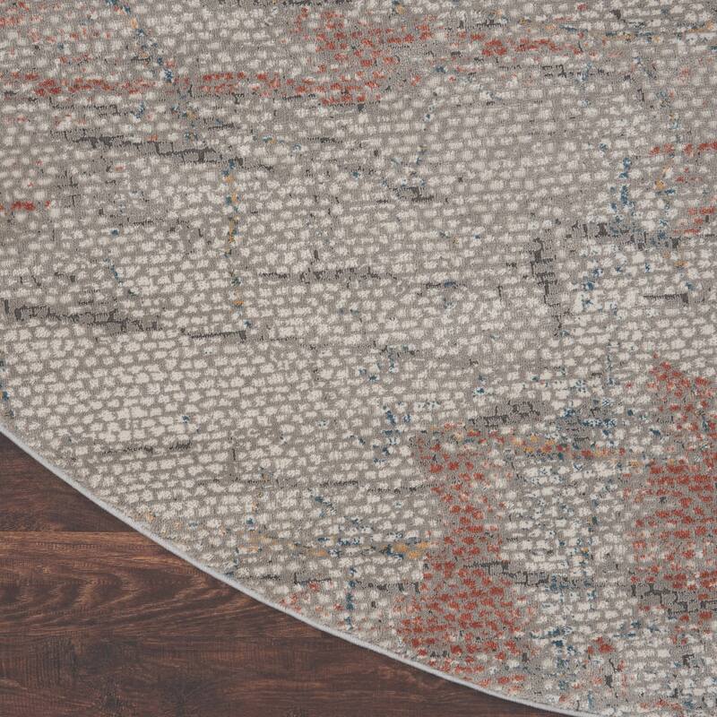 Nourison Rustic Textures Abstract Contemporary Area Rug