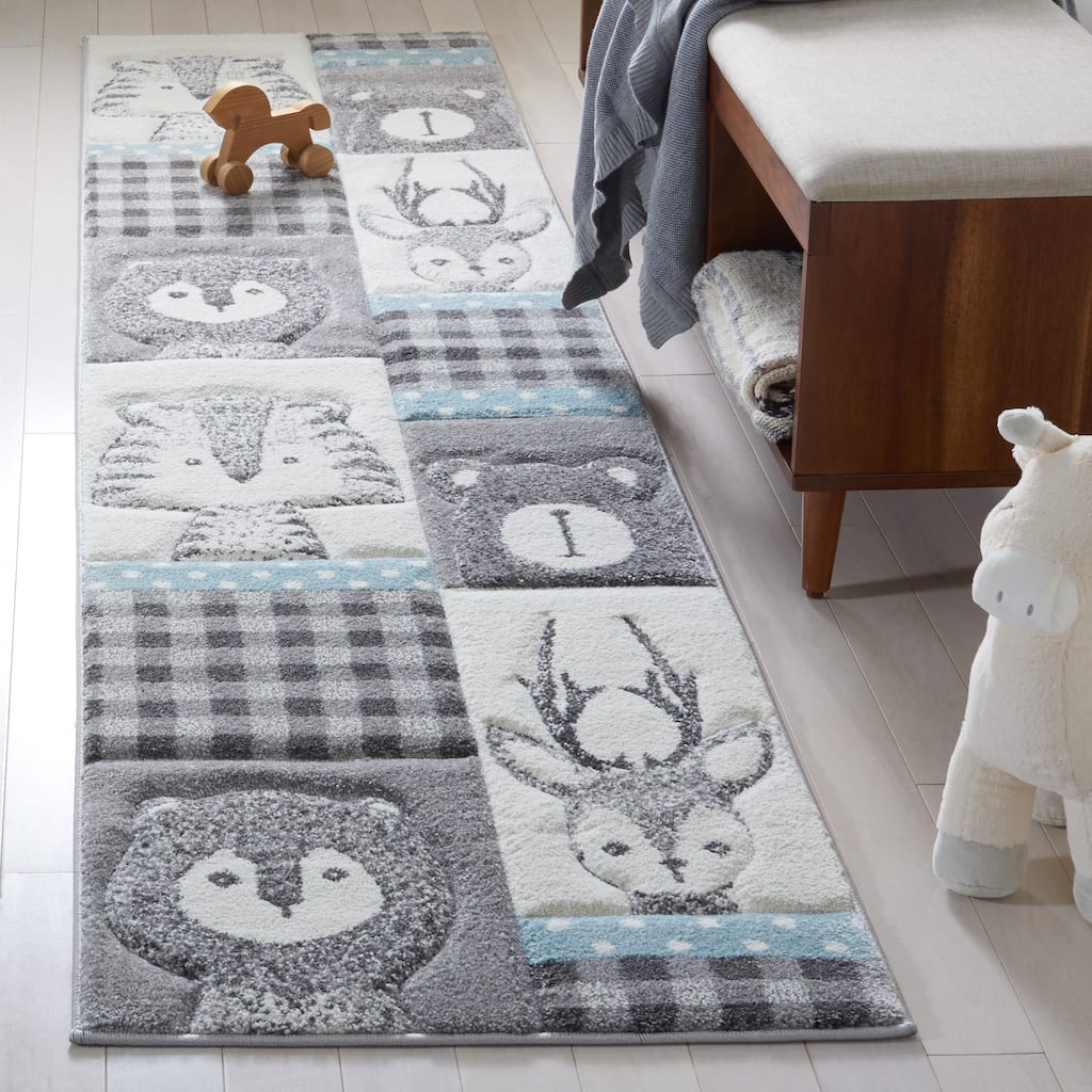 SAFAVIEH Carousel Kids Jeremy Animal Rug