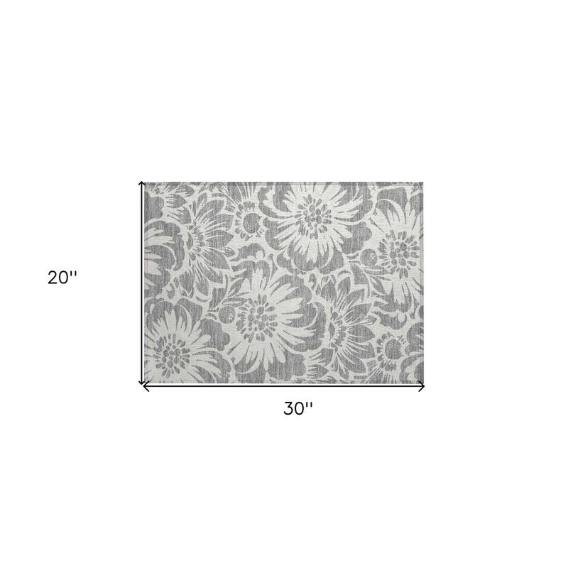 Cari Botanic Elegance Weather Resistant Timeless Fusion Outdoor Rug