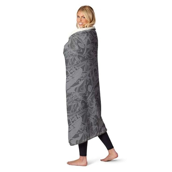 Disney Descendants 4 Silk Touch Sherpa Throw Blanket - Bed Bath