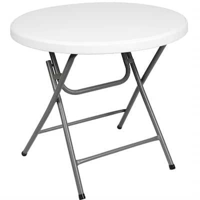 32'' Portable Folding Circular Table