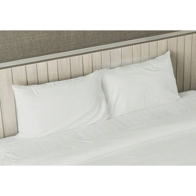 King Size Luxury Comfort 1800 Series 4-piece Bed Sheet Set - White