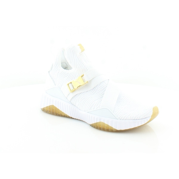 puma defy sneakers in white
