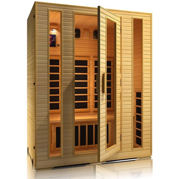 Shop JNH Lifestyles Joyous 3-person Zero-EMF Far Infrared Sauna / Model