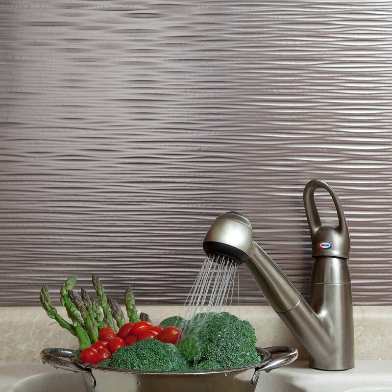 FASÄDE Ripple Decorative Vinyl Backsplash Panel