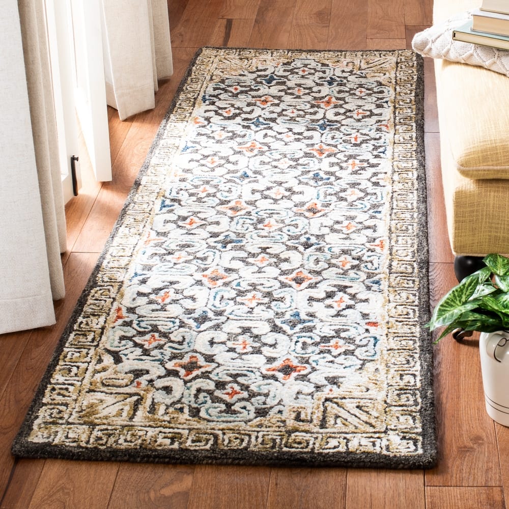 SAFAVIEH Handmade Aspen Kyoko Bohemian Wool Rug