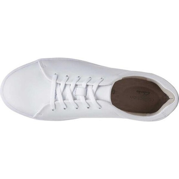 clarks white sneakers womens