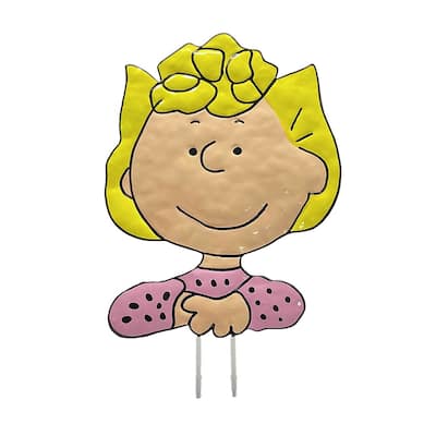 Peanuts Sally "It's the Great Pumpkin, Charlie Brown" Pumpkin press-in 10-inch Icon