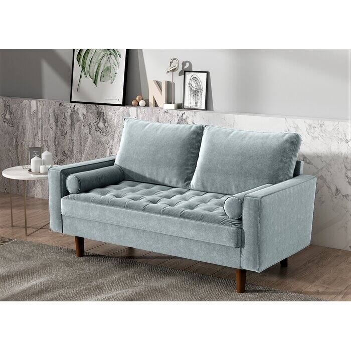 US Pride Mac Velvet Loveseat