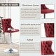 preview thumbnail 62 of 76, Swivel Velvet Bar Stools Sliver Pesdestal (Set of 6)
