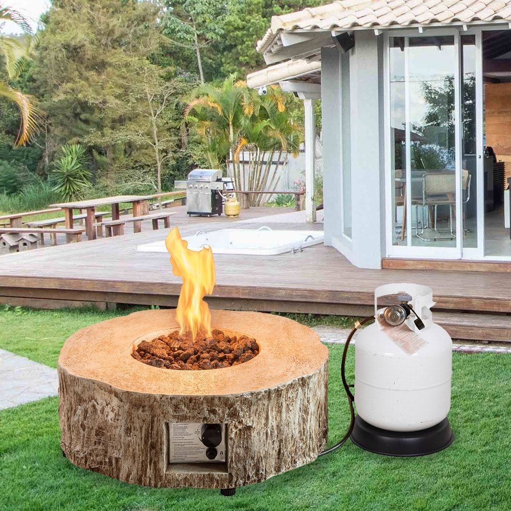 28 Ore Powder Outdoor Fire Pit