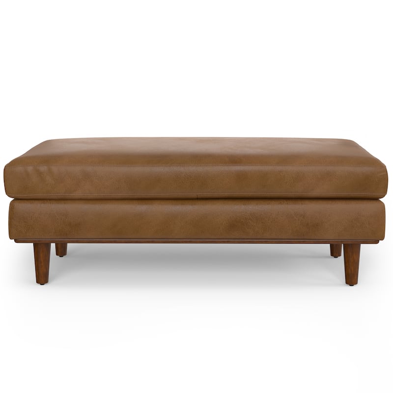 WYNDENHALL Brixley 49 inch Wide Mid-Century Modern Table Ottoman