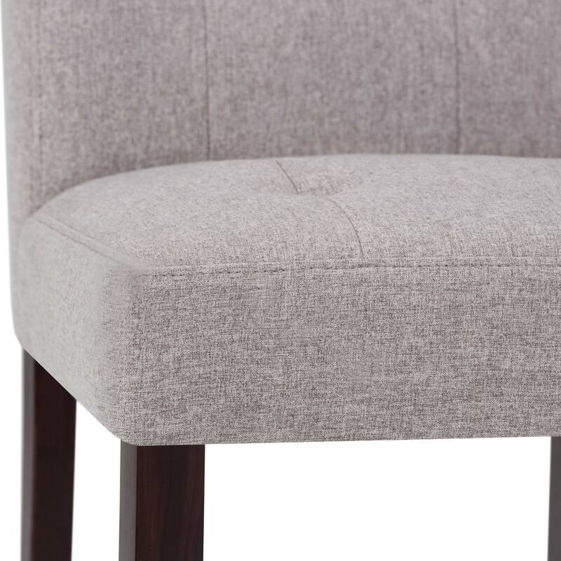 WYNDENHALL Jefferson Contemporary Parson Dining Chair (Set of 2) - 18.9"w x 23"d x 35.8"h