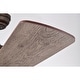 preview thumbnail 9 of 11, Dillon 52 Inch Imitation Wood Finish Clear Glass Ceiling Fan with Remote