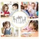 preview thumbnail 14 of 25, Children Wooden Table and Chair Set, Small Table with 2 Chairs for Kids, Gift for Children, Multi Function Kids Table
