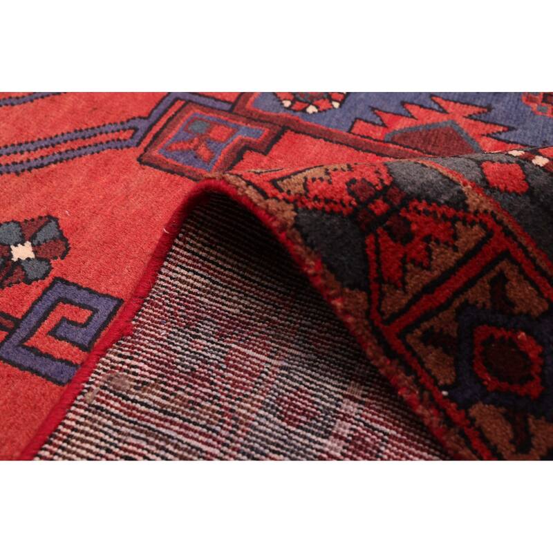 ECARPETGALLERY Hand-knotted Konya Anatolian Red Wool Rug - 6'7 x 10'0