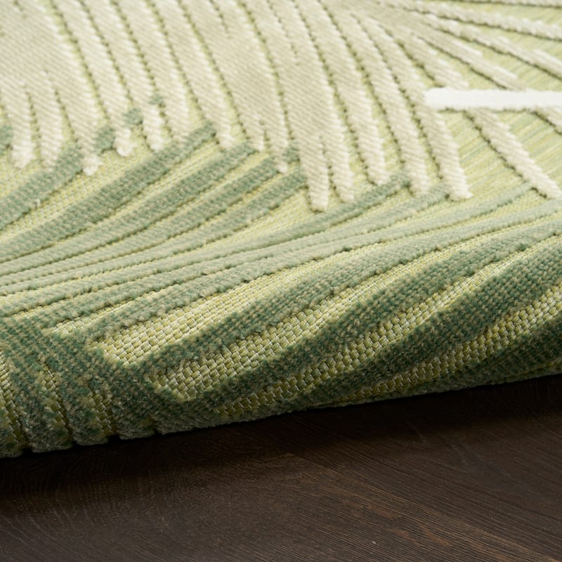Nourison Suncoast Indoor/Outdoor Nature Area Rug.