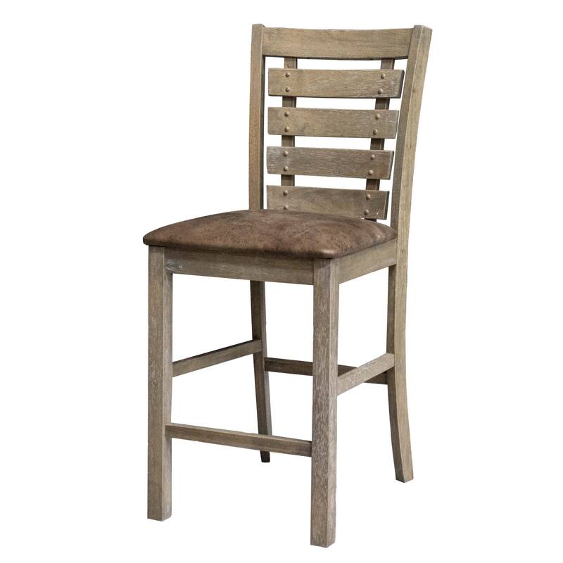 Set Of 2 Dining Counter Height Chairs