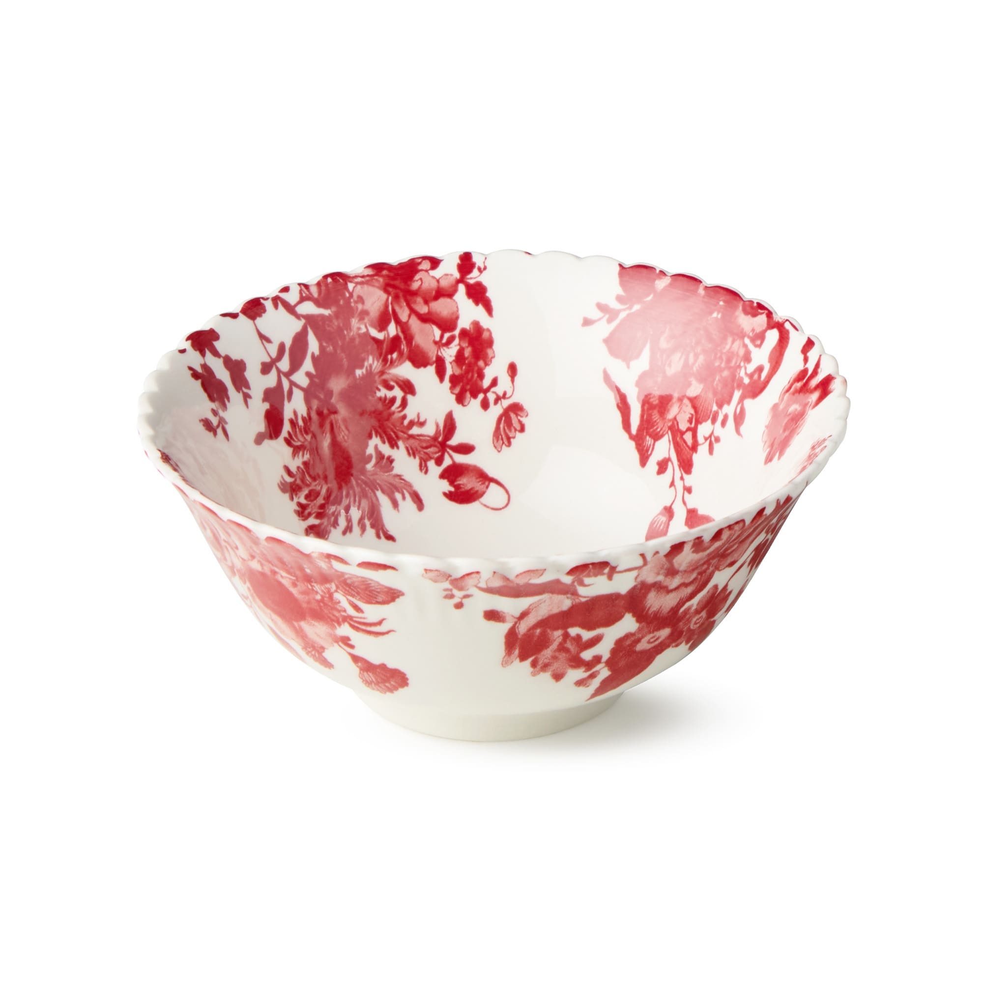 Certified International Gabrielle Rose 6" All Purpose 18 oz. Bowls, Set of 6 Assorted Designs - 6.00"L x 6.00"W x 2.75"H