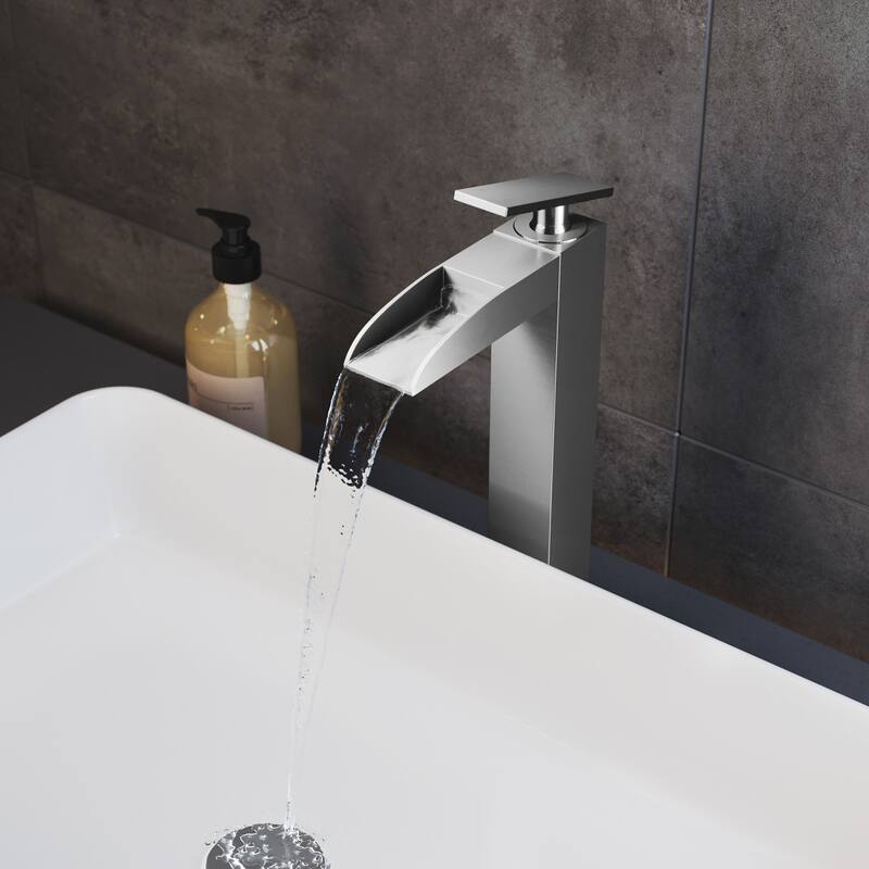 Swiss Madison SM-BF51 Concorde 1.2 GPM Single Hole Bathroom Faucet - Brushed Nickel