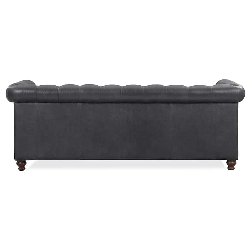 Poly & Bark Lyon 87" Sofa - Full Grain Genuine Italian Leather