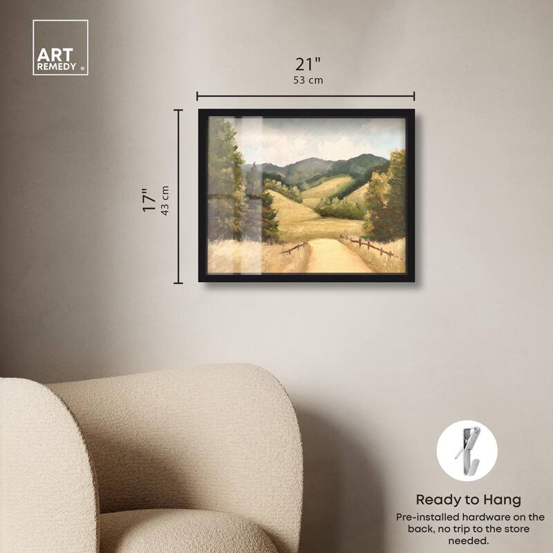 Summer Fields Shadowbox by Art Remedy