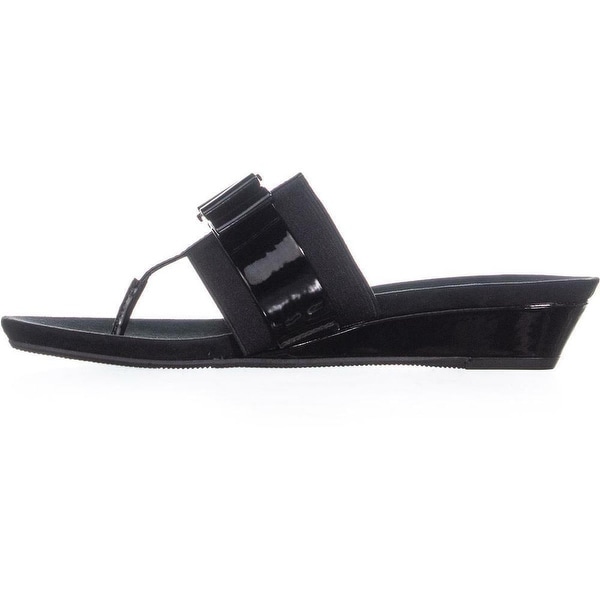 anne klein slip on sandals