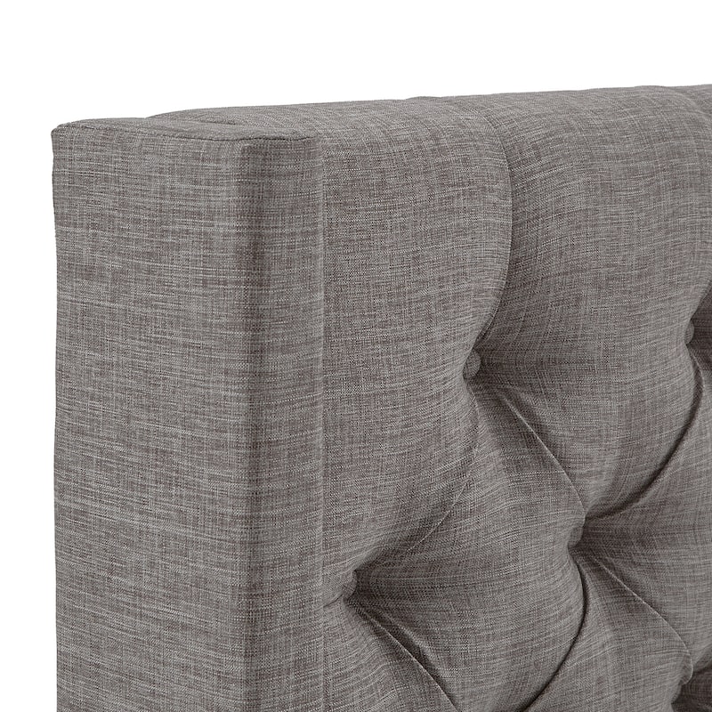 Naples King-size Wingback Button-tufted Headboard by iNSPIRE Q Artisan