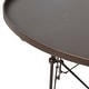 preview thumbnail 31 of 32, Round Metal Side Table with Claw Feet