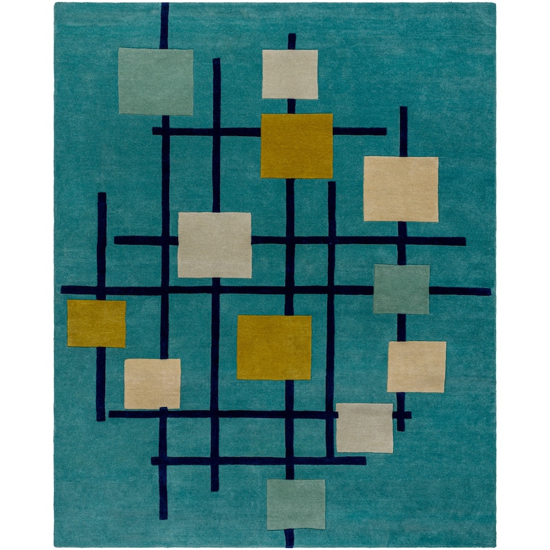 Livabliss Mid-Century Modern Forum Abstract Area Rug