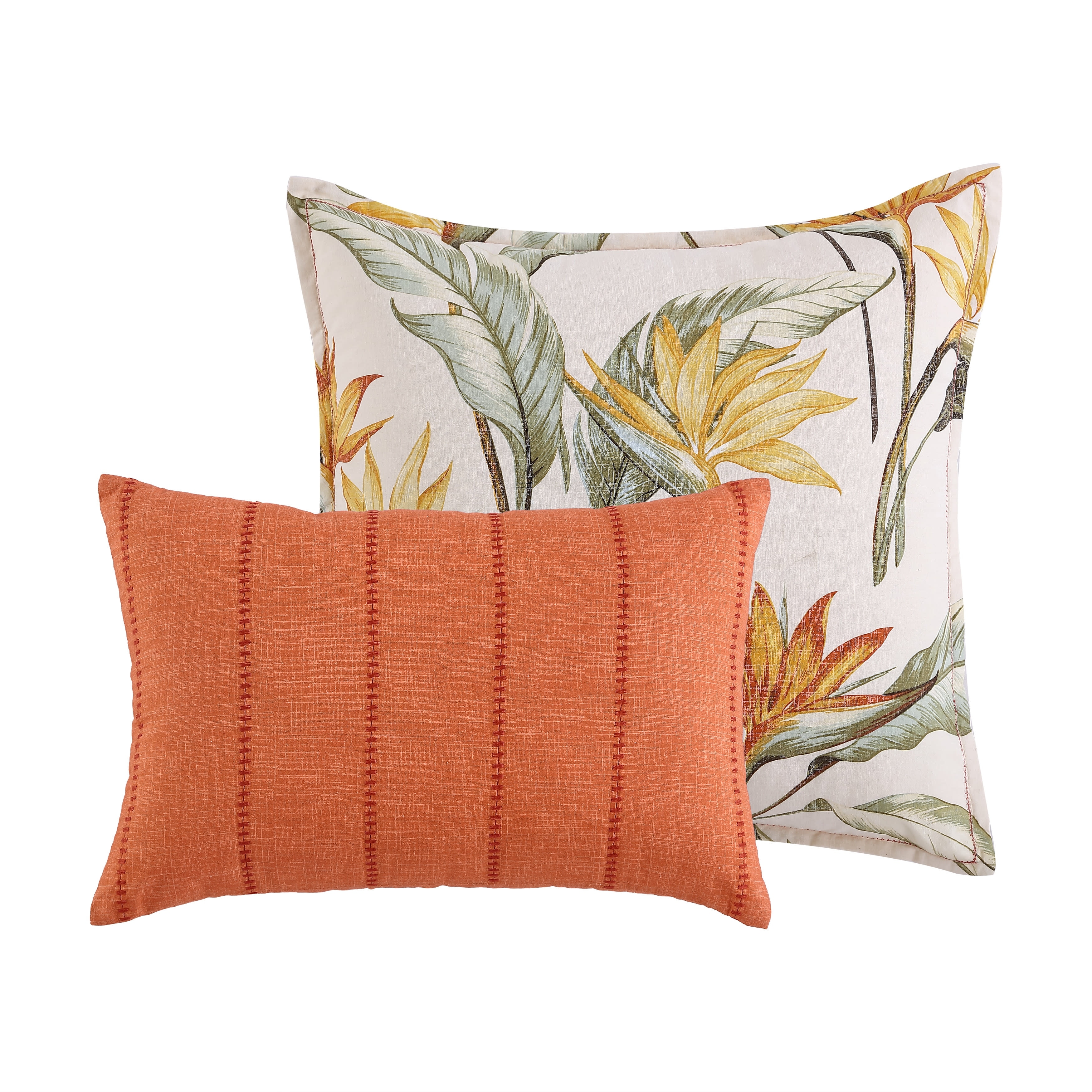 Tommy bahama birds top of paradise pillow shams