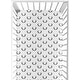 preview thumbnail 1 of 4, Sweet Jojo Designs Black and White Rustic Deer Woodland Camo Collection Fitted Crib Sheet