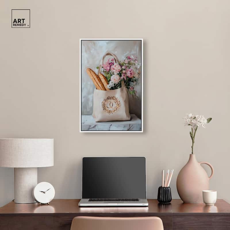 Chic Carryall I Canvas by Art Remedy