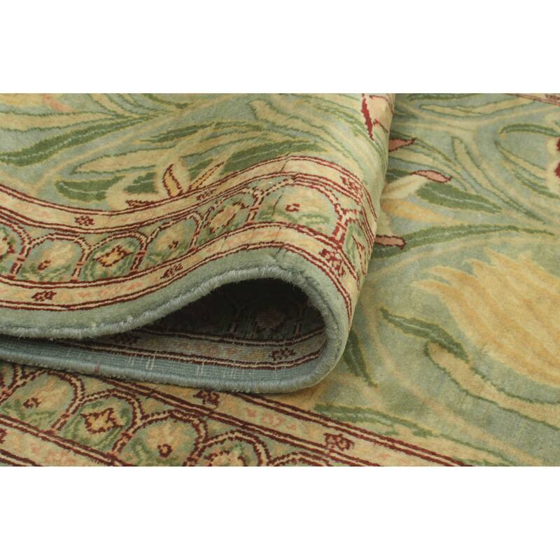 Pak-Persian Eliza Lt. Green/Grey Runner - 2'8" x 10'0"