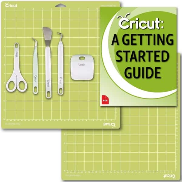 Shop Cricut Standardgrip 12x12 Machine 2 Cutting Mats Tool Kit Beginner Eguide Overstock 21676901