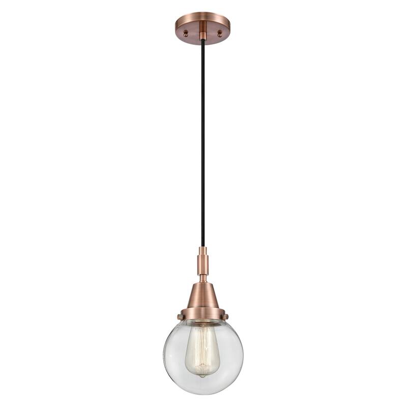 Innovations Lighting 447-1P-G202-6 Beacon 6" Wide Mini Pendant with