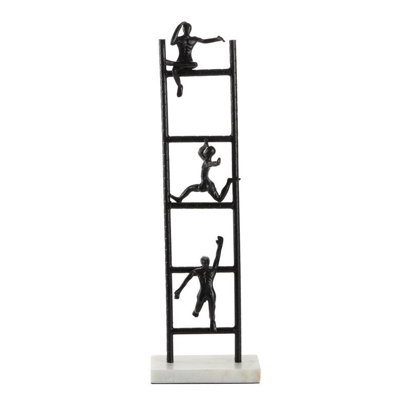 Metal People Sculpture - Black - Roche River Decor - Black