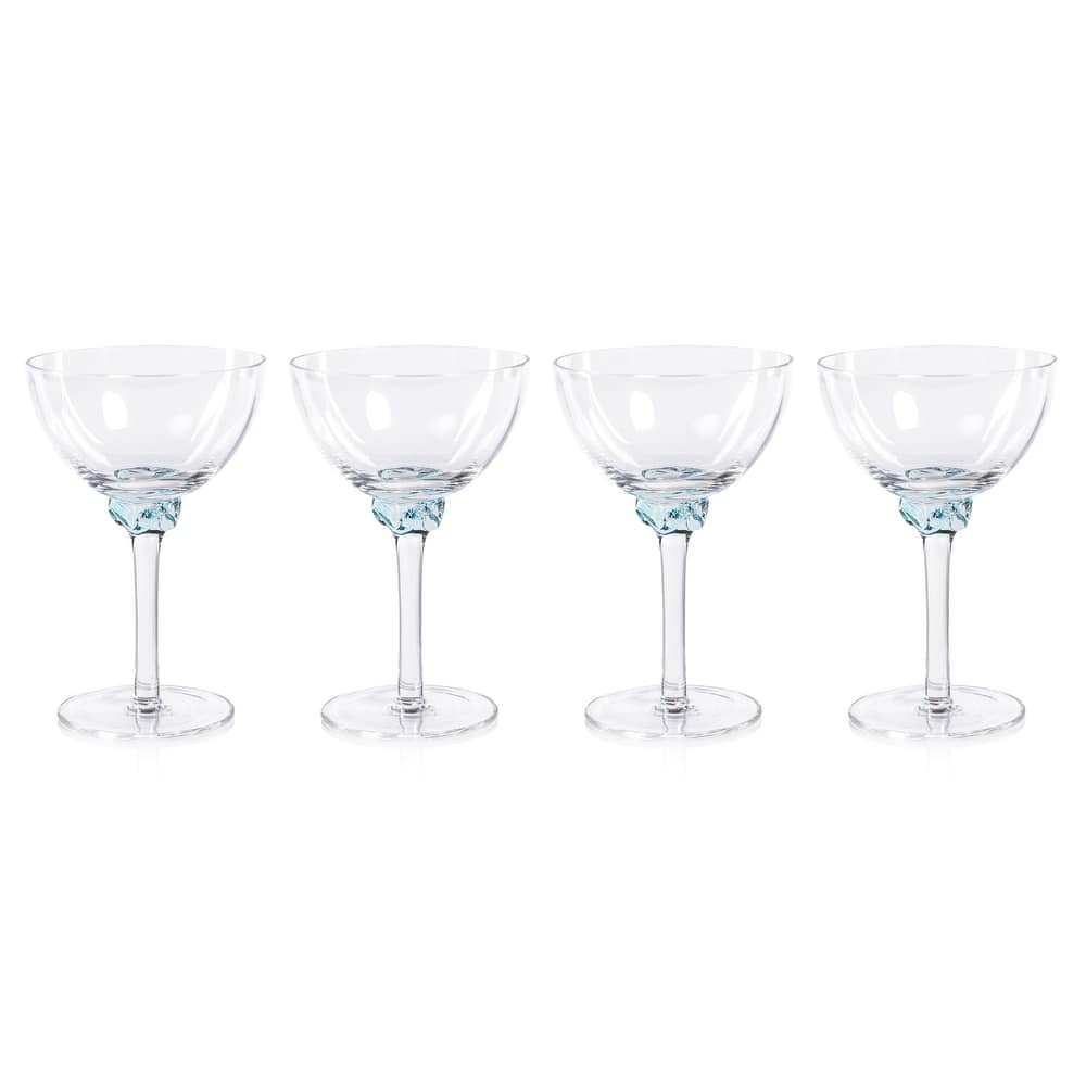 Cambrai Martini / Cocktail Optic Glasses, Set of 4