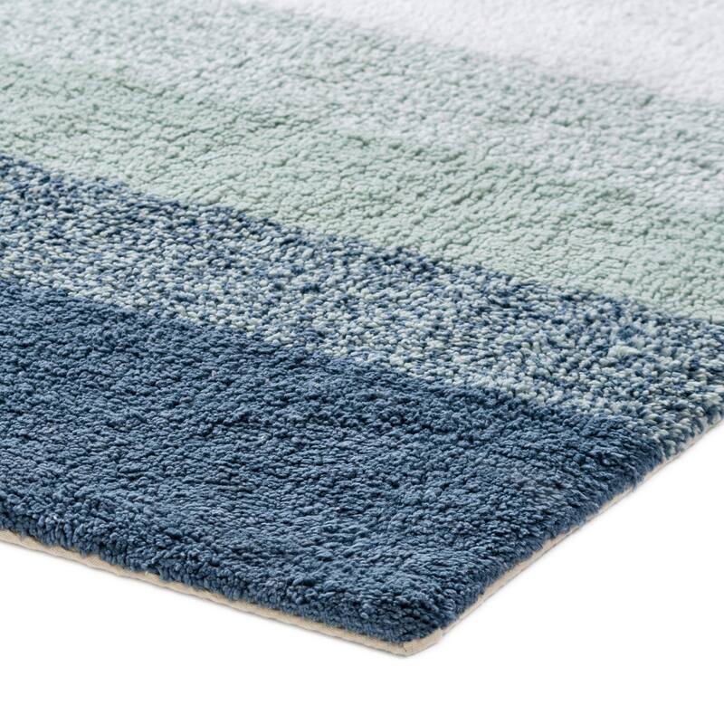 MH London Avebury Stripe Cotton Bath Mat