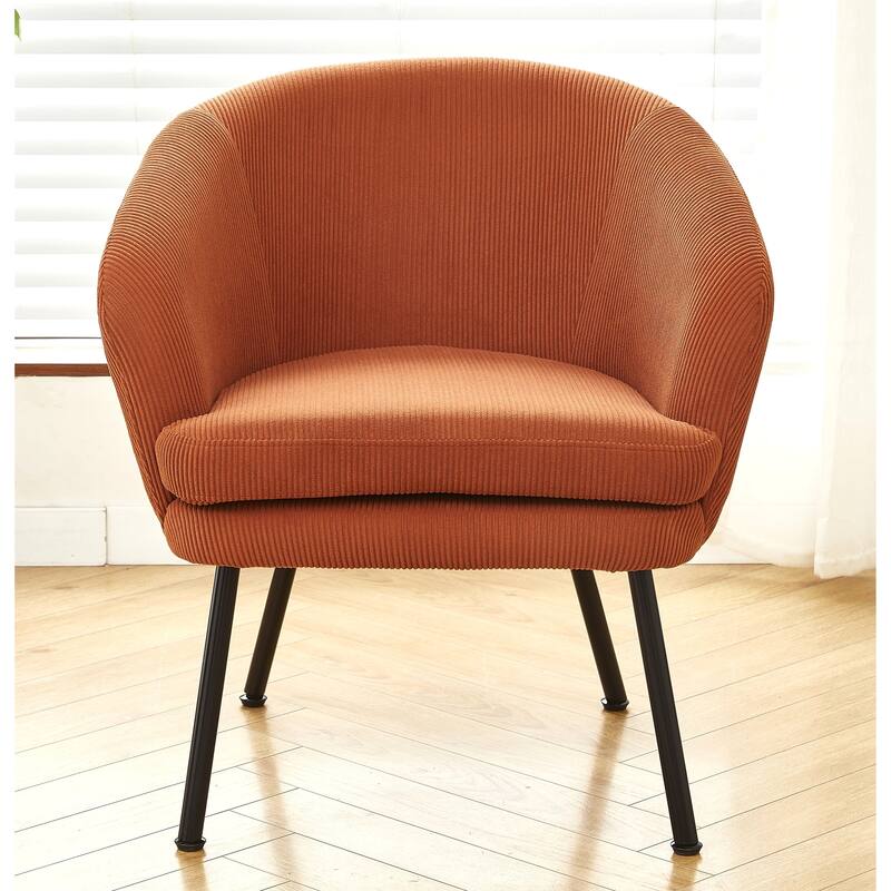 Mid Century Modern Upholstered Living Room Accent Chair