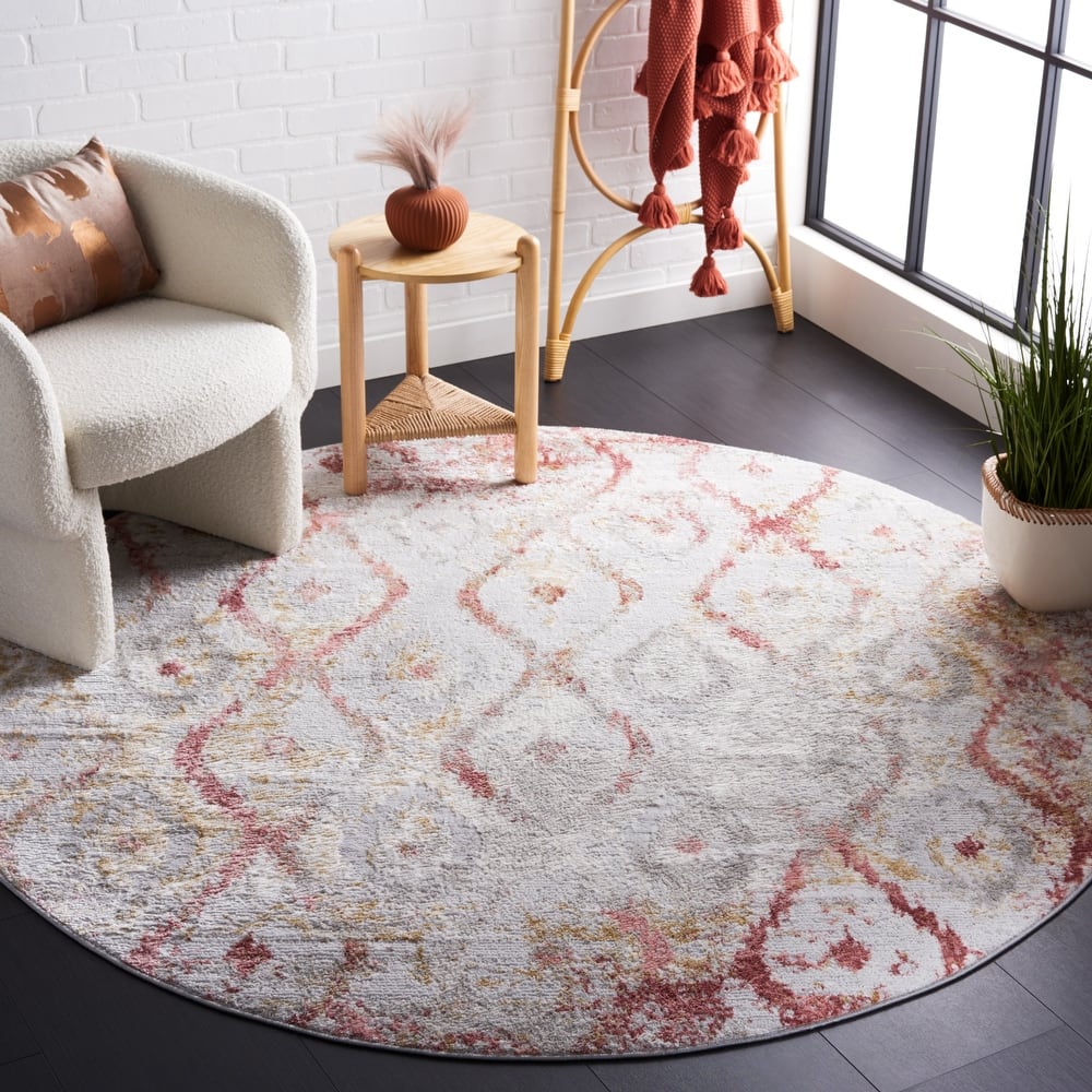 SAFAVIEH Meadow Radoica Modern Distressed Rug