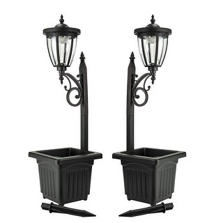 Kambria Multi Function Solar Lamp Post and Planter
