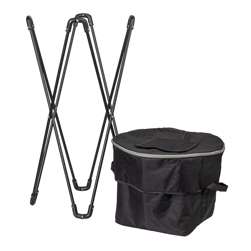 Household Essentials Thermal Standing Cooler with Travel Bag - 18.1"L x 18.1"W x 33.1"H