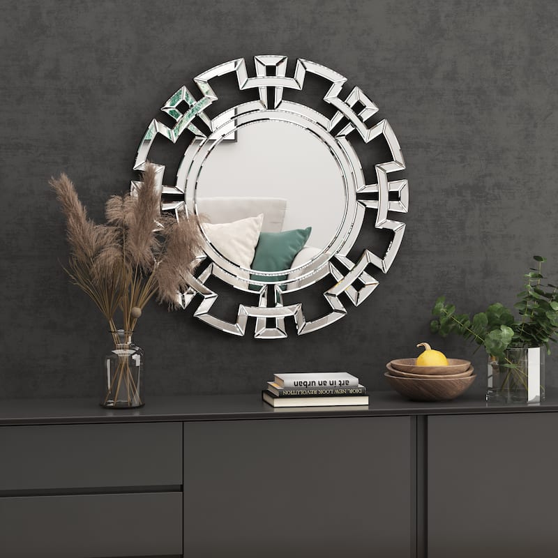 32" Round Wall Accent Mirror - 32" x 32"