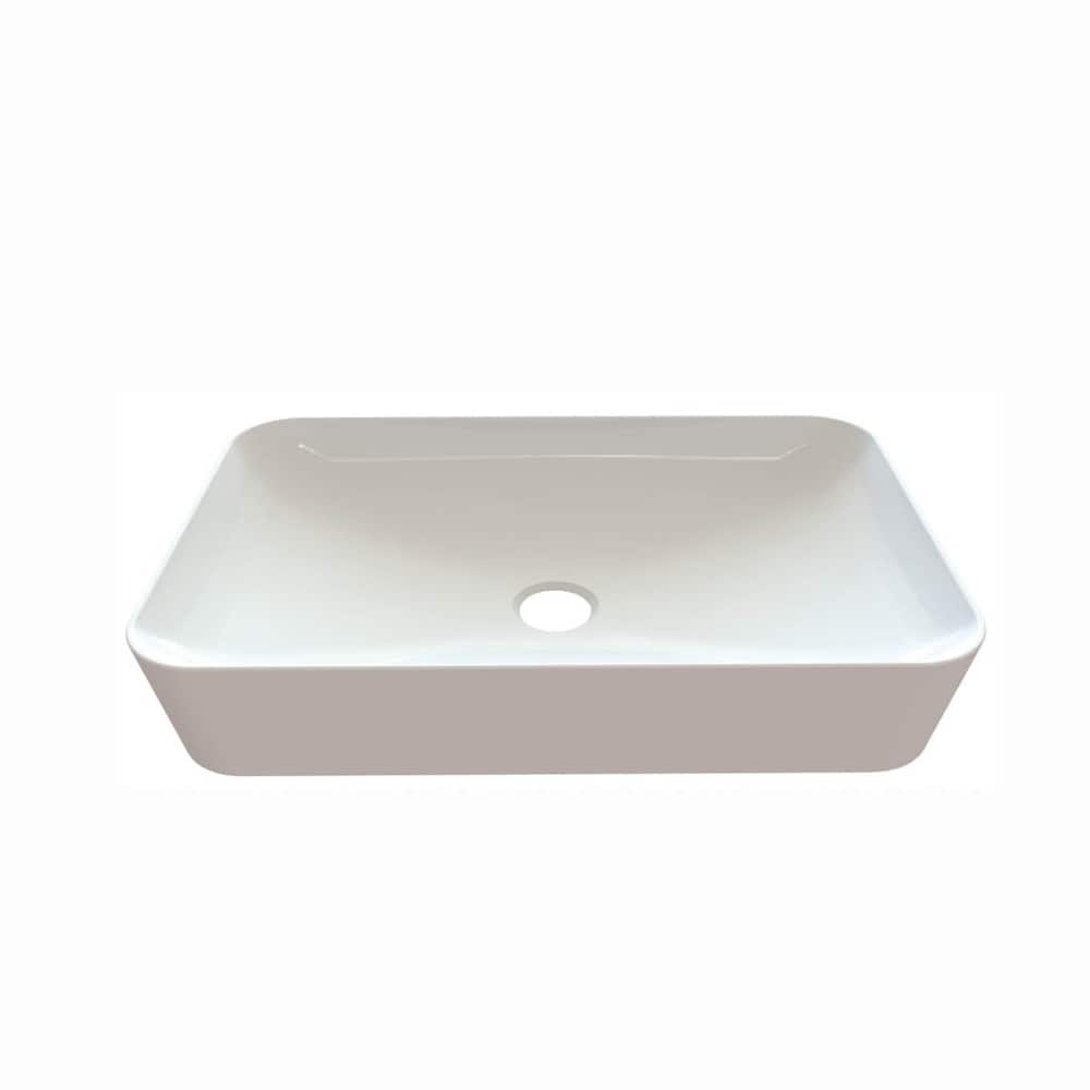 WS Bath Collections Ultra 23-3/5" Vessel Bathroom Sink