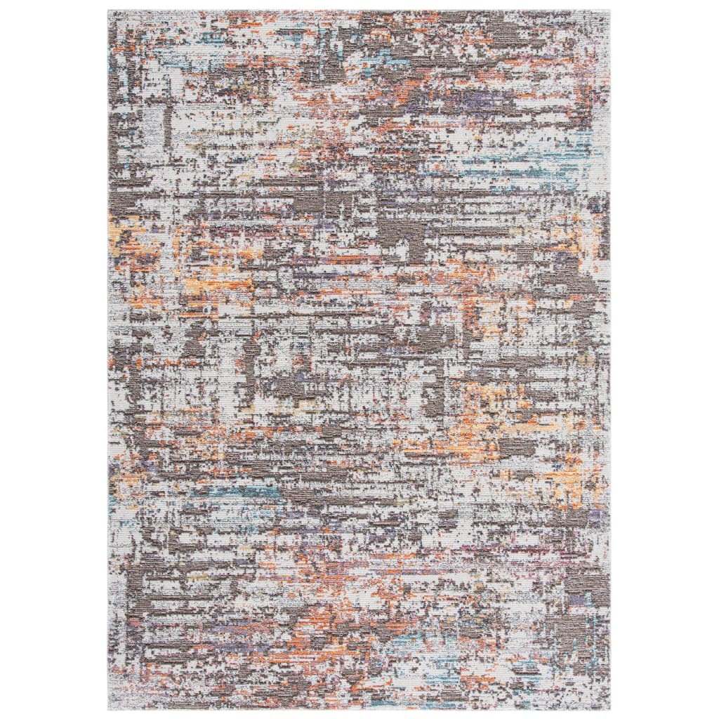 SAFAVIEH Crystal Cindij Modern Abstract Distressed Rug