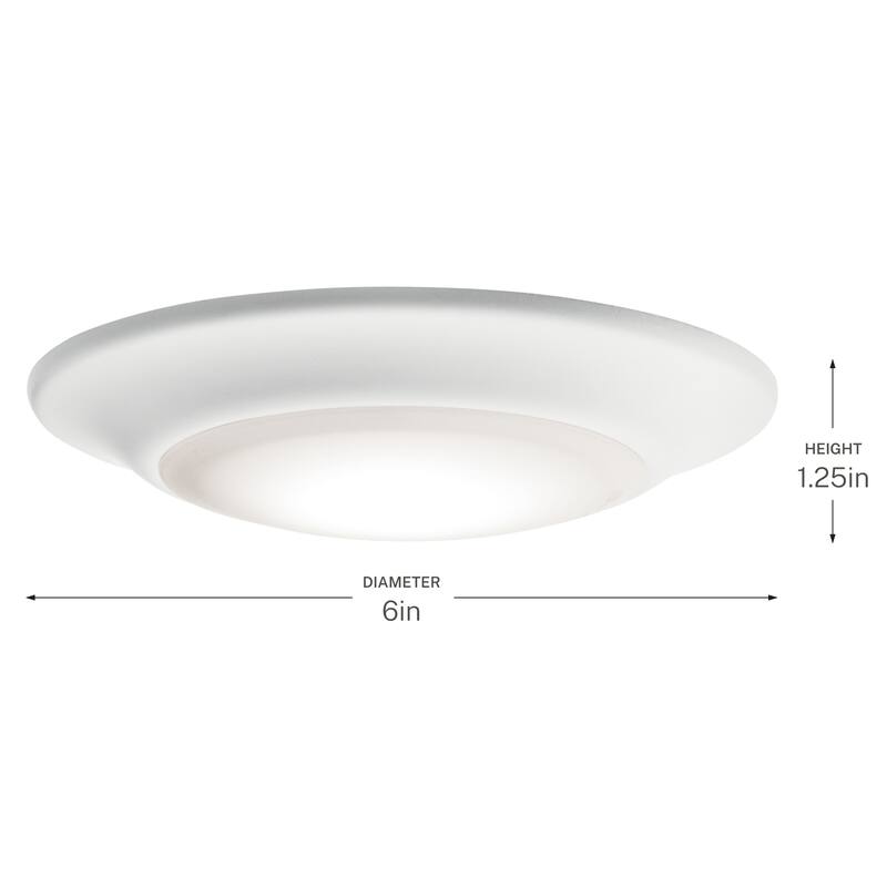Kichler Lighting Downlight Gen I 3000K LED Flush Mount White