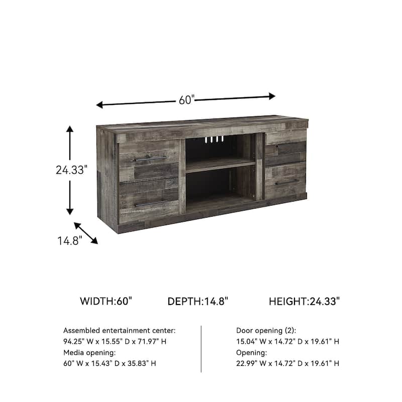Derekson Multi Gray 60" TV Stand