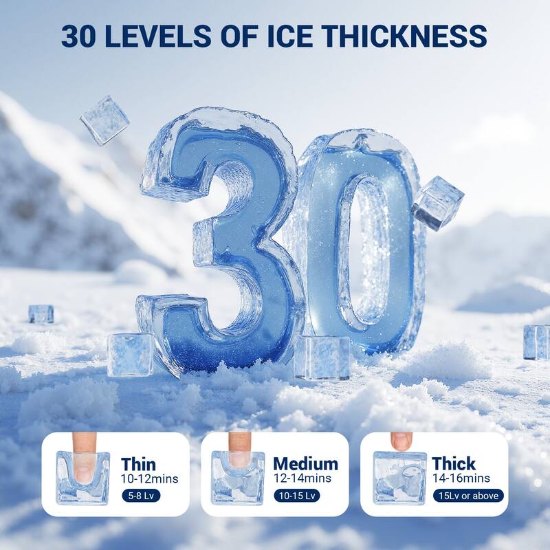 Commercial Ice Machine Industrial 550LBS/1 Day Ice Maker with 350 Storage Bin